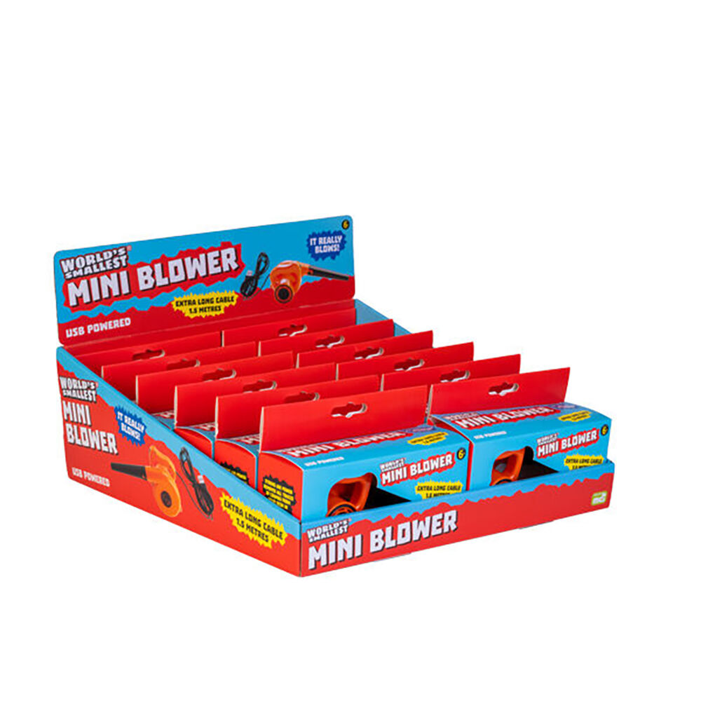 Worlds Smallest Home/Office Decor Mini Blower Miniature Toy Kids 6y+ Red — image 5