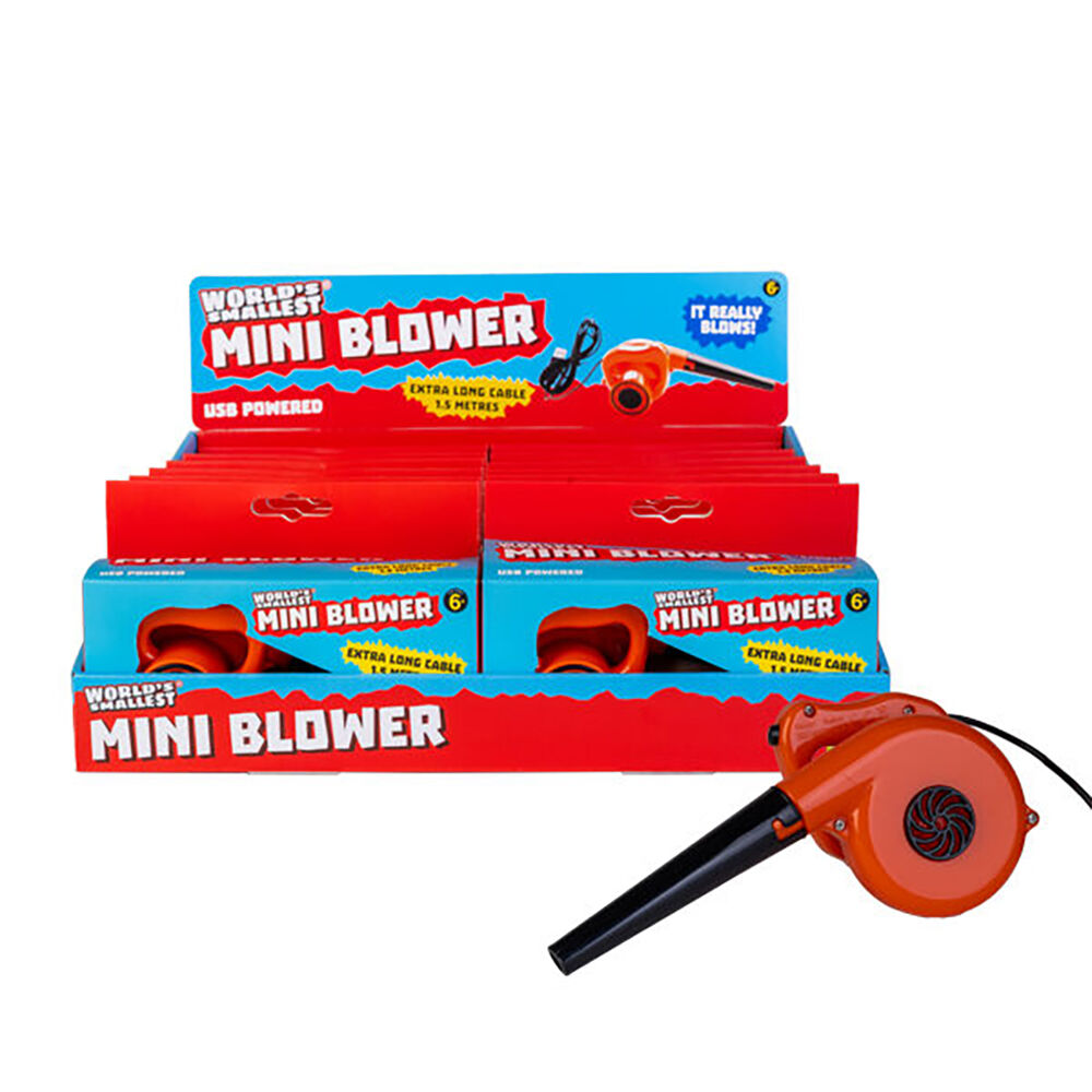 Worlds Smallest Home/Office Decor Mini Blower Miniature Toy Kids 6y+ Red — image 6