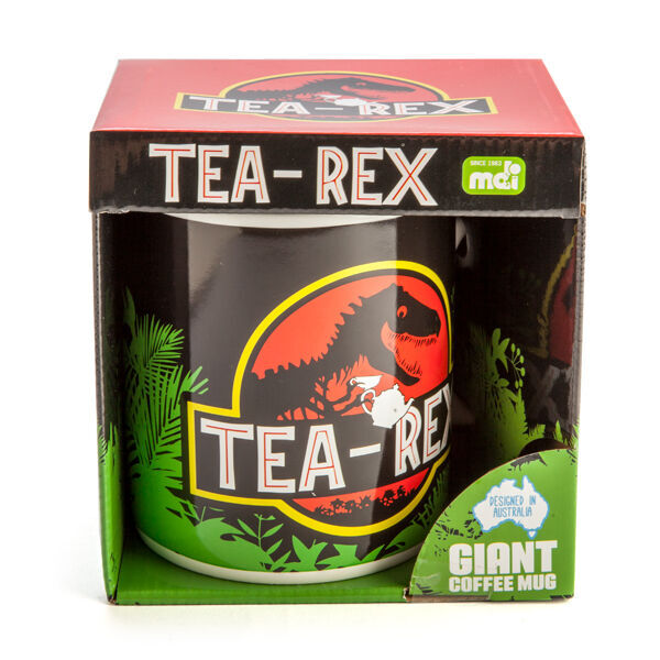 Dino Island Giant Mug Tea-Rex Home/Kitchen Drinkware Coffee/Tea Mug (2 Pack) — image 3