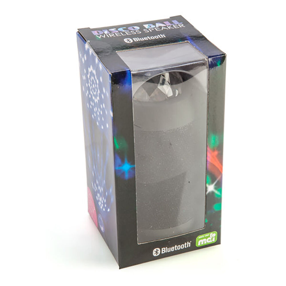 Art + Tech Disco Ball LED Party Bluetooth Wireless Speaker 7.5x14.5cm — image 5