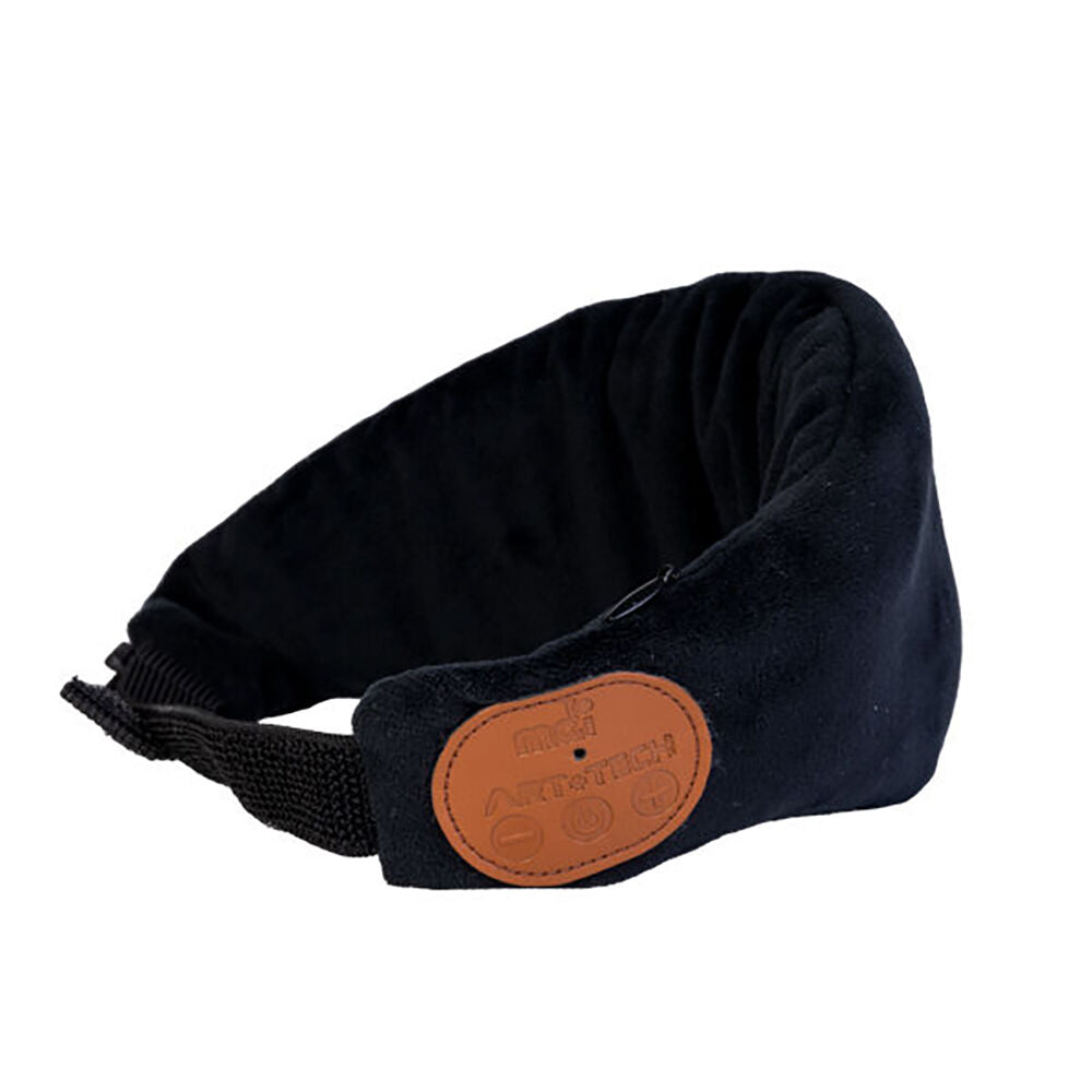 Art + Tech Bluetooth Wireless Speaker/Audio Soft Eye Mask 40.5x1cm Black — image 2