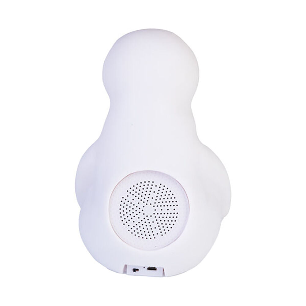 Art + Tech Light Up Speaker Sloth Fun LED Animal Music Decor 14.3x20.4cm — image 2