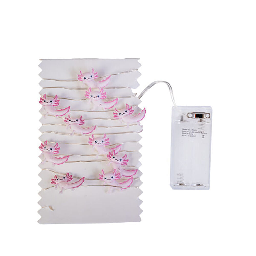 Art + Tech LED String Light Axolotl Fun Novelty Night Decor Lamp 23.8x3.5cm (3 Pack) — image 4