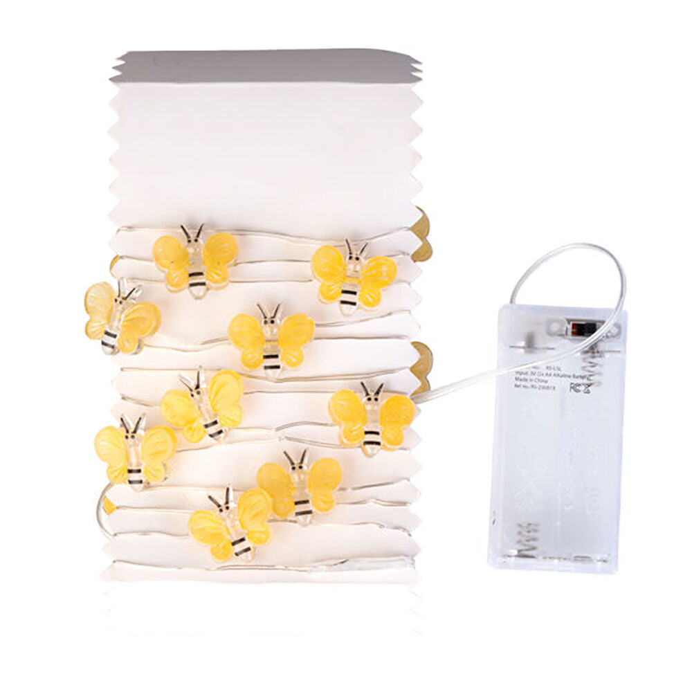 Art + Tech LED String Light Bee Themed Room Decor Party Lighting 23.8x3.5cm — image 3