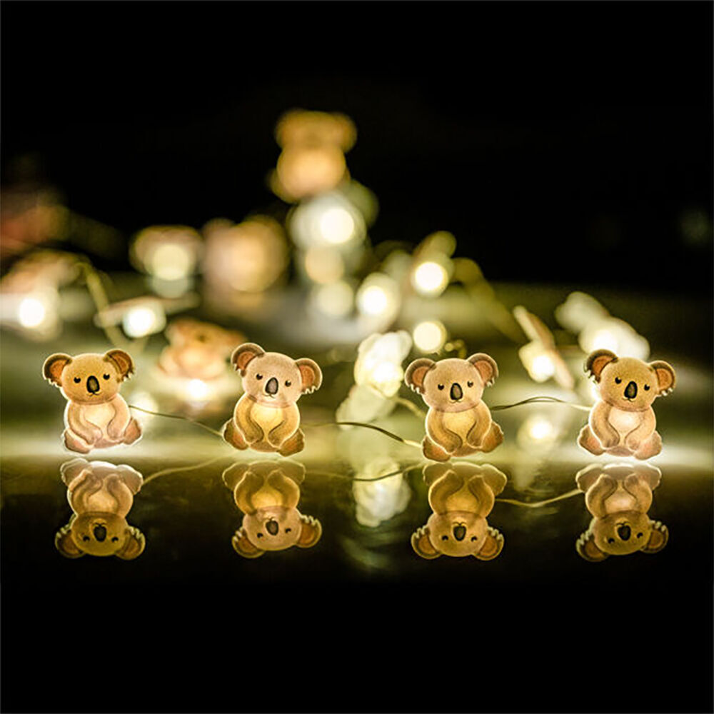 Art + Tech LED String Light Koala Cute Australian Themed Decor 23.8x3.5cm (3 Pack) — image 3