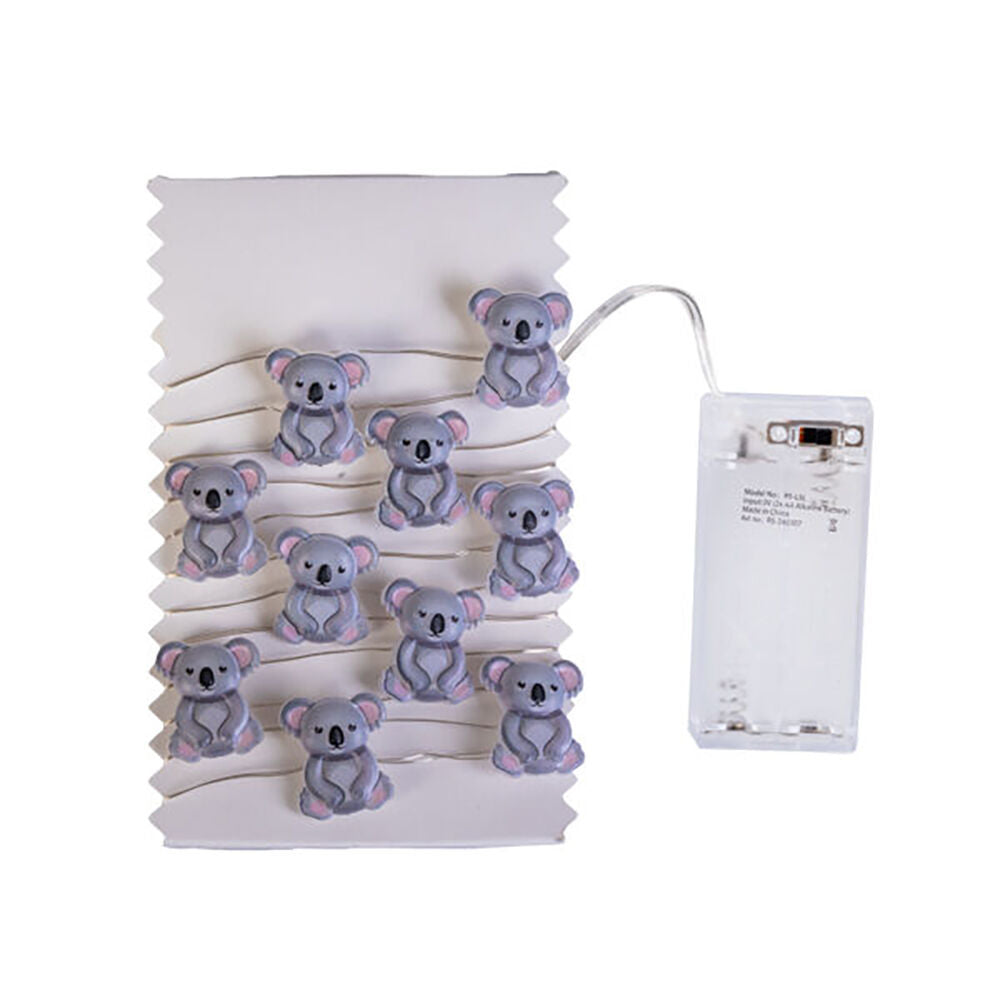 Art + Tech LED String Light Koala Cute Australian Themed Decor 23.8x3.5cm (3 Pack) — image 4