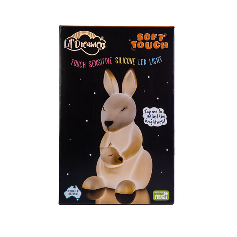 Lil Dreamers Silicone Touch Led Lamp Light Bedroom Decor White Kangaroo — image 5