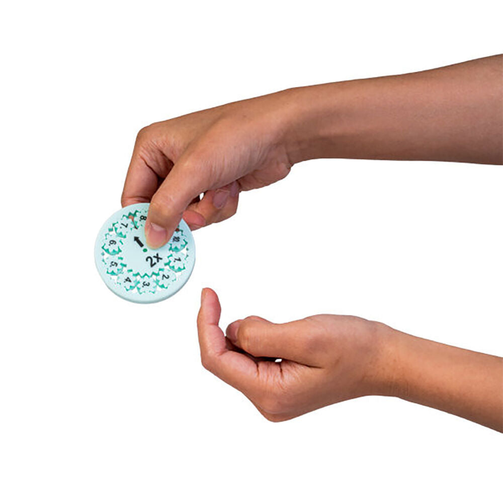 Mdi Math Assorted Kids 5.5x5.5cm Fidget Spinner Set Educational Sensory Toy — image 3