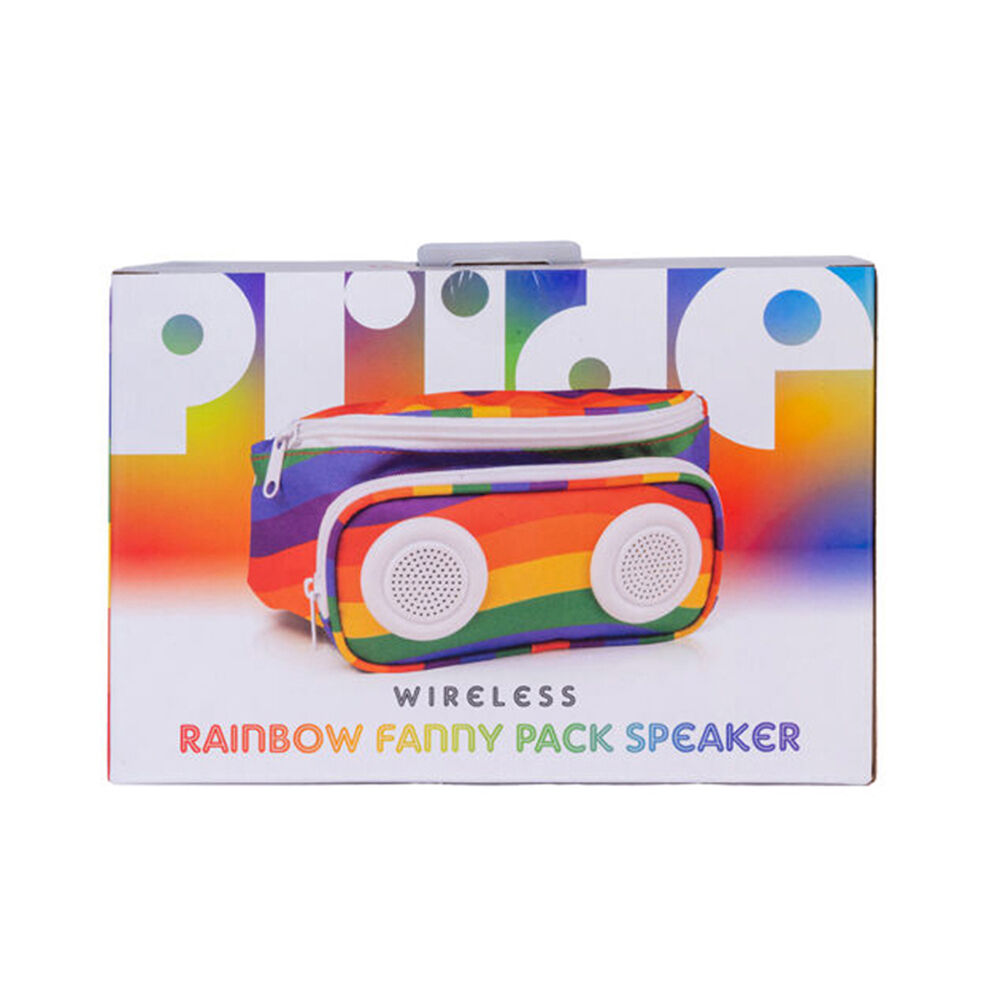 Mdi Pride Rainbow Fanny Pack and Rechargable Portable Speaker 34x14.5x4.6cm (2 Pack) — image 2