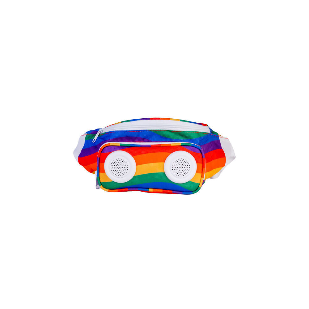 Mdi Pride Rainbow Fanny Pack and Rechargable Portable Speaker 34x14.5x4.6cm (2 Pack) — image 3