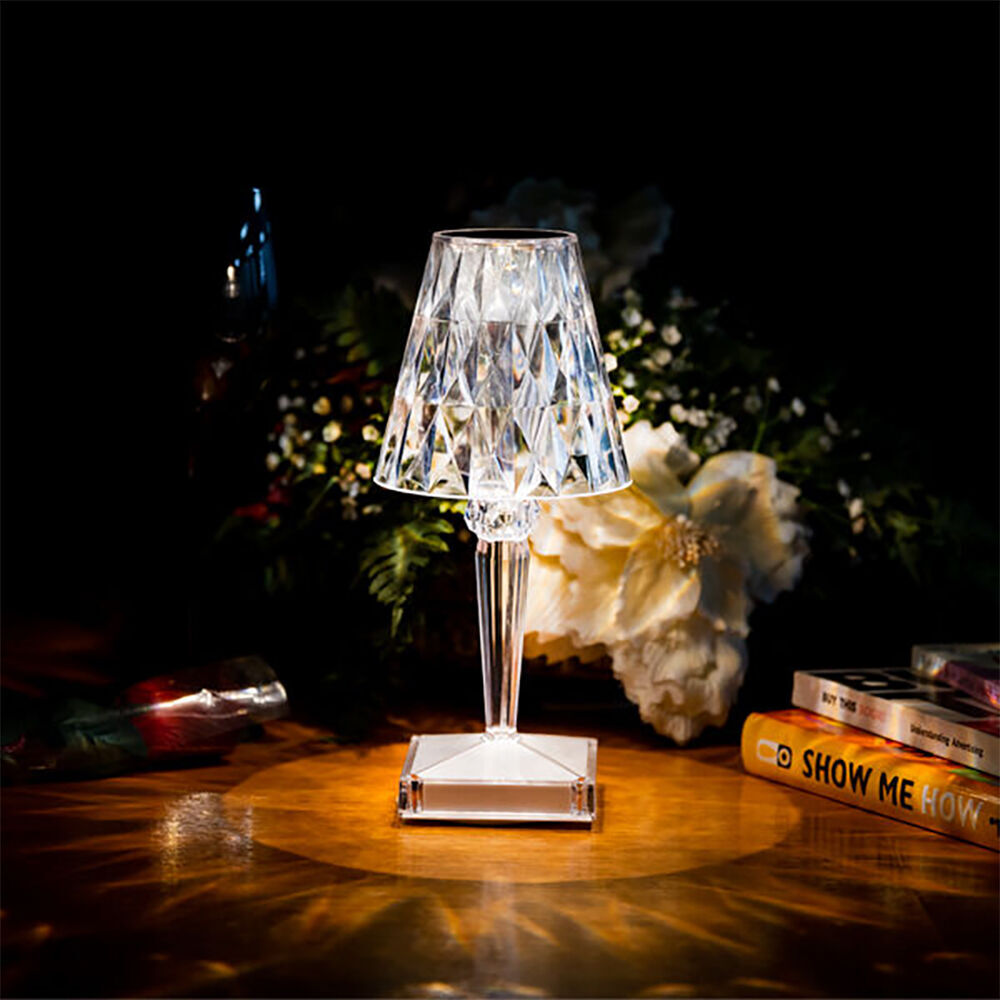 Art + Tech Sparkling Crystal Lamp 16-Colours Touch Control LED Night Light (2 Pack) — image 3