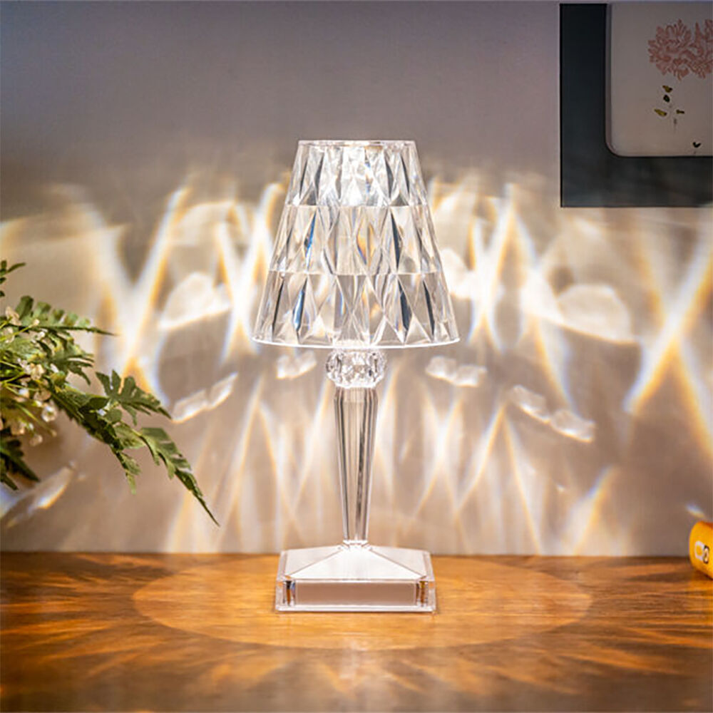 Art + Tech Sparkling Crystal Lamp 16-Colours Touch Control LED Night Light (2 Pack) — image 4