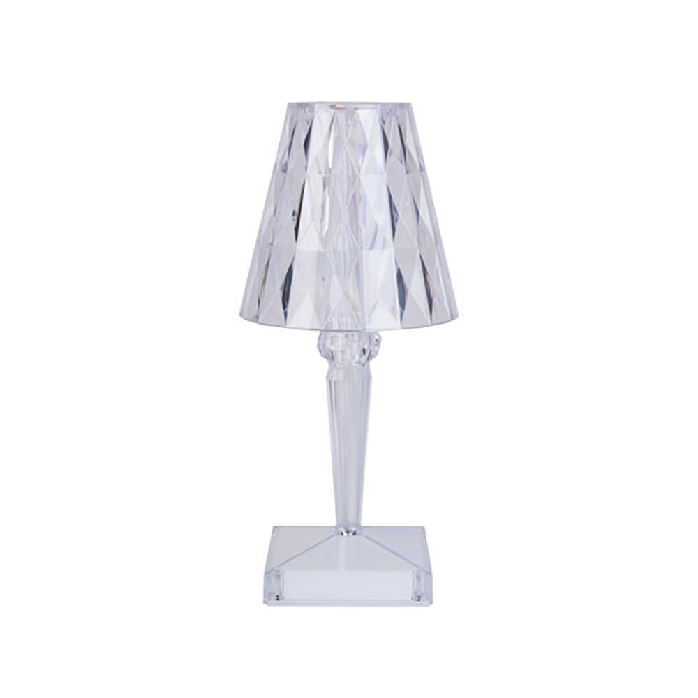 Art + Tech Sparkling Crystal Lamp 16-Colours Touch Control LED Night Light