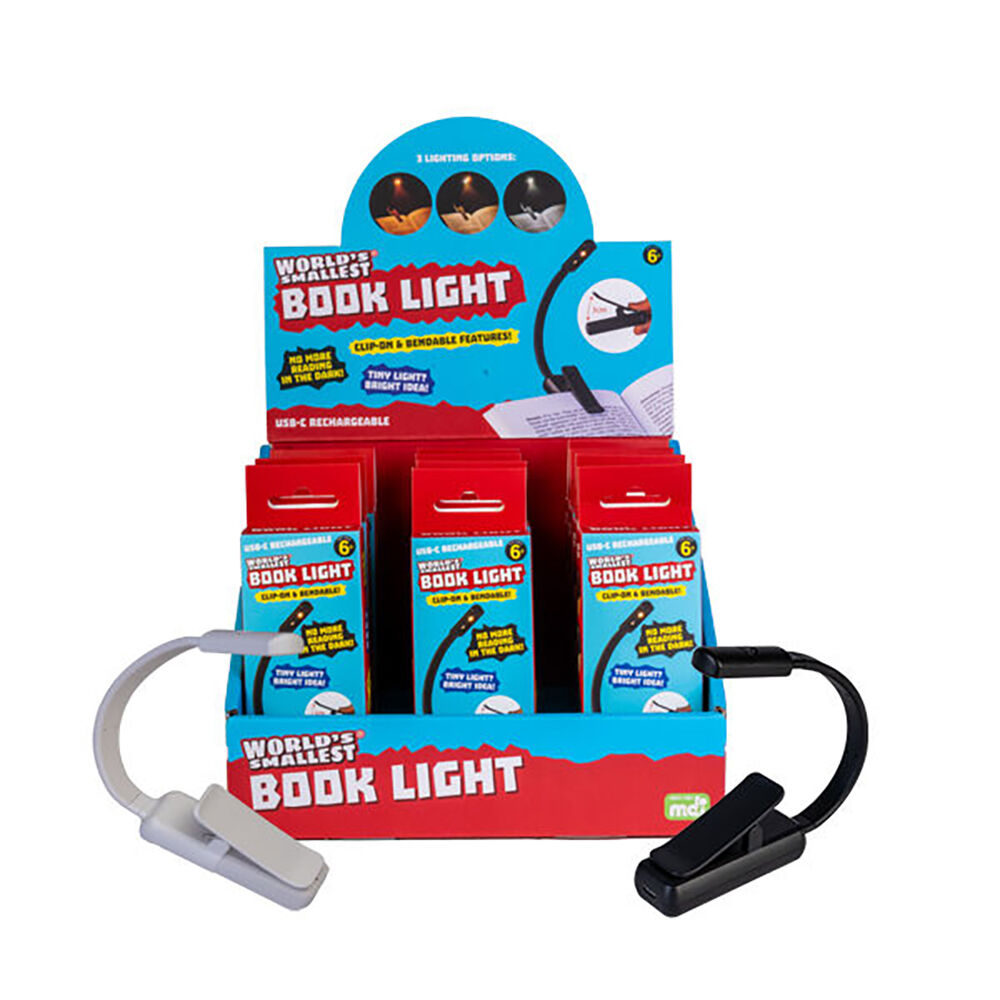 Mdi Assorted Lamp Worlds Smallest Book Light Miniature Toy Kids/Children 6+ — image 6