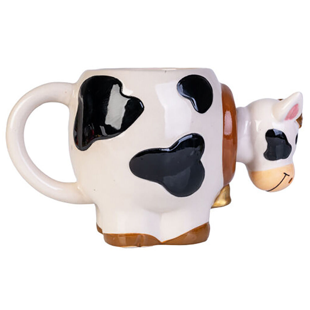 Mdi 3D Cow Bobble Head Ceramic Coffee/Tea Novelty Mug Drinkware 17.5x11cm — image 4