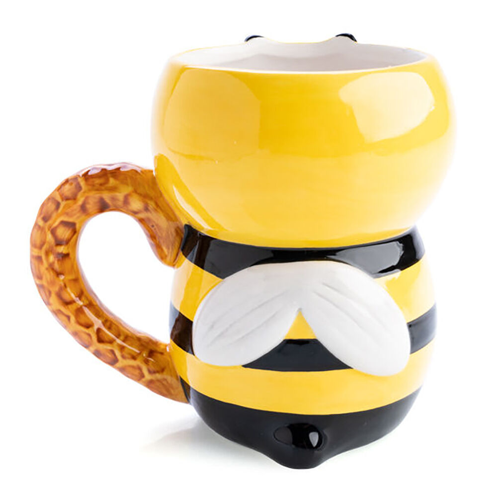 Joybee 3D Bee Ceramic Coffee/Tea Novelty Insect Mug Drinkware 13x12cm Yellow — image 3