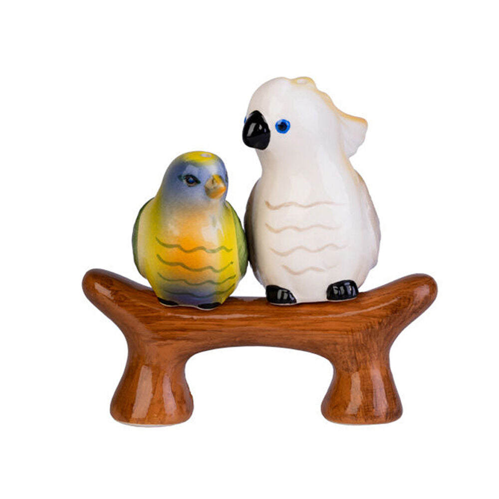 Flavour Mates 2pc Flavour Mates Salt & Pepper Shaker Set 15.2x10x4.5cm Australian Birds (2 Pack) — image 2