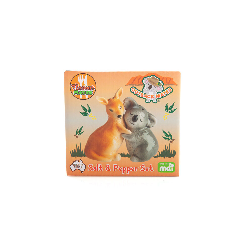 Flavour Mates 3D Salt & Pepper Shaker Set 12x5.5x12cm Australiana Animals (2 Pieces) — image 5