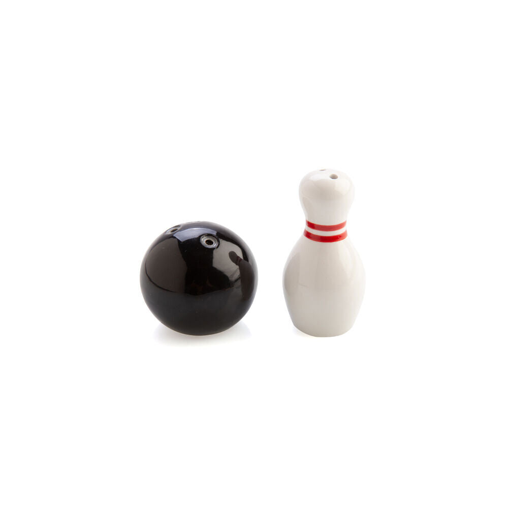 Flavour Mates 2pc Flavour Mates 3D Salt & Pepper Shaker Duo Set 11x7x9cm Bowling Ball Pin (2 Pack) — image 4