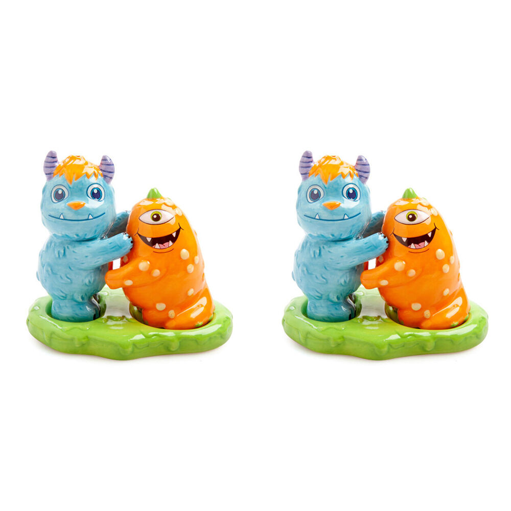 Flavour Mates 2pc Flavour Mates Salt & Pepper Set 11.6x7.5x10cm Monsterlings Roary Borg (2 Pack)