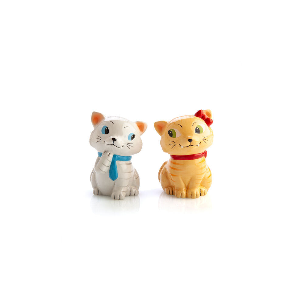 Flavour Mates 3D Salt & Pepper Shaker Set 12.5x6x9cm Tabby Cats (2 Pieces) — image 2