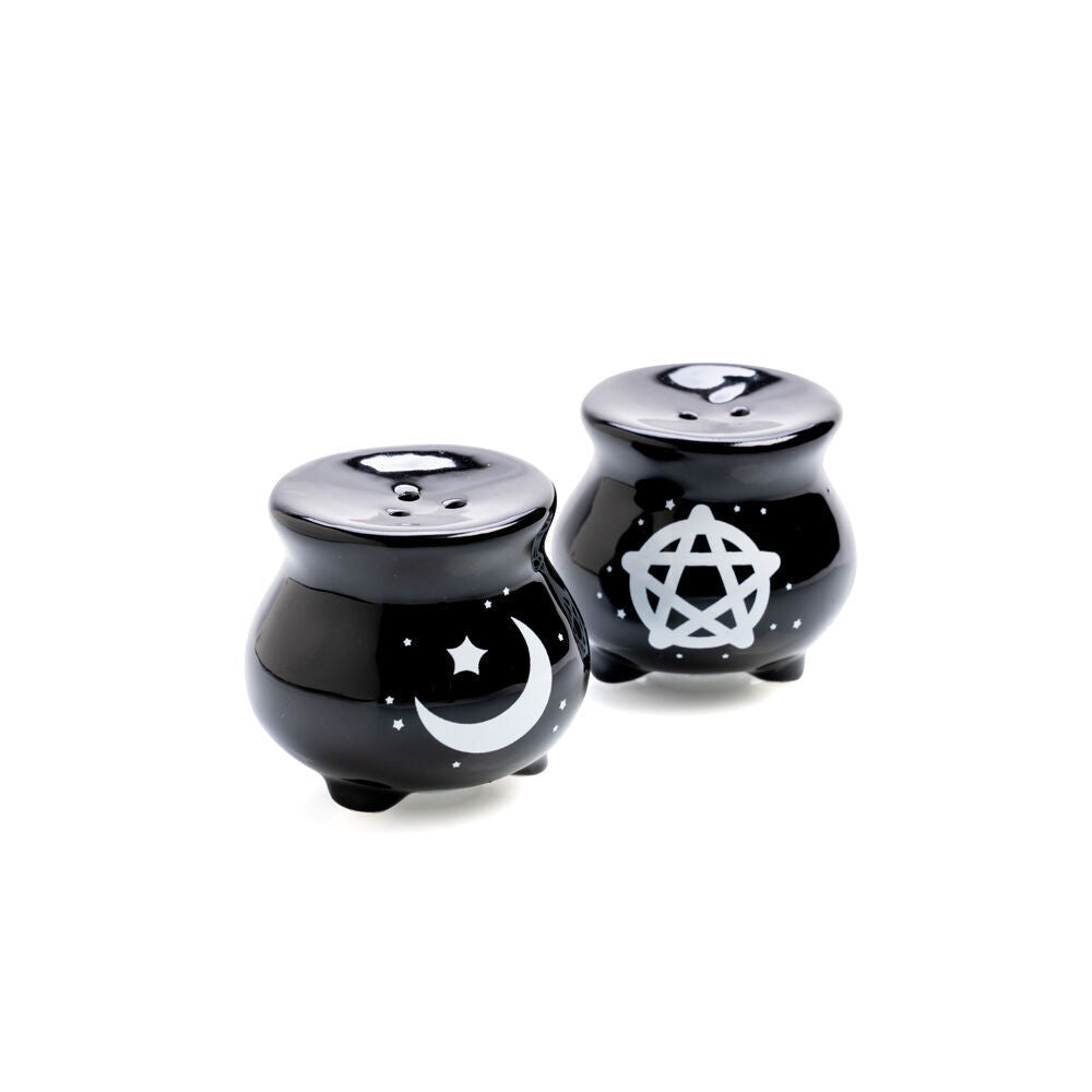 Flavour Mates 3D Salt & Pepper Shaker Duo Set 5.6x5.6x5.6cm Witches Cauldron (2 Pieces) — image 2