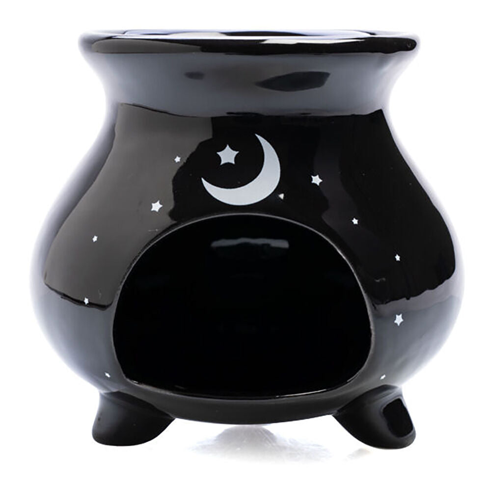 Mdi Cauldron Oil Burner Tabletop Home Fragrance For Wax Melts/Tealight Black — image 2