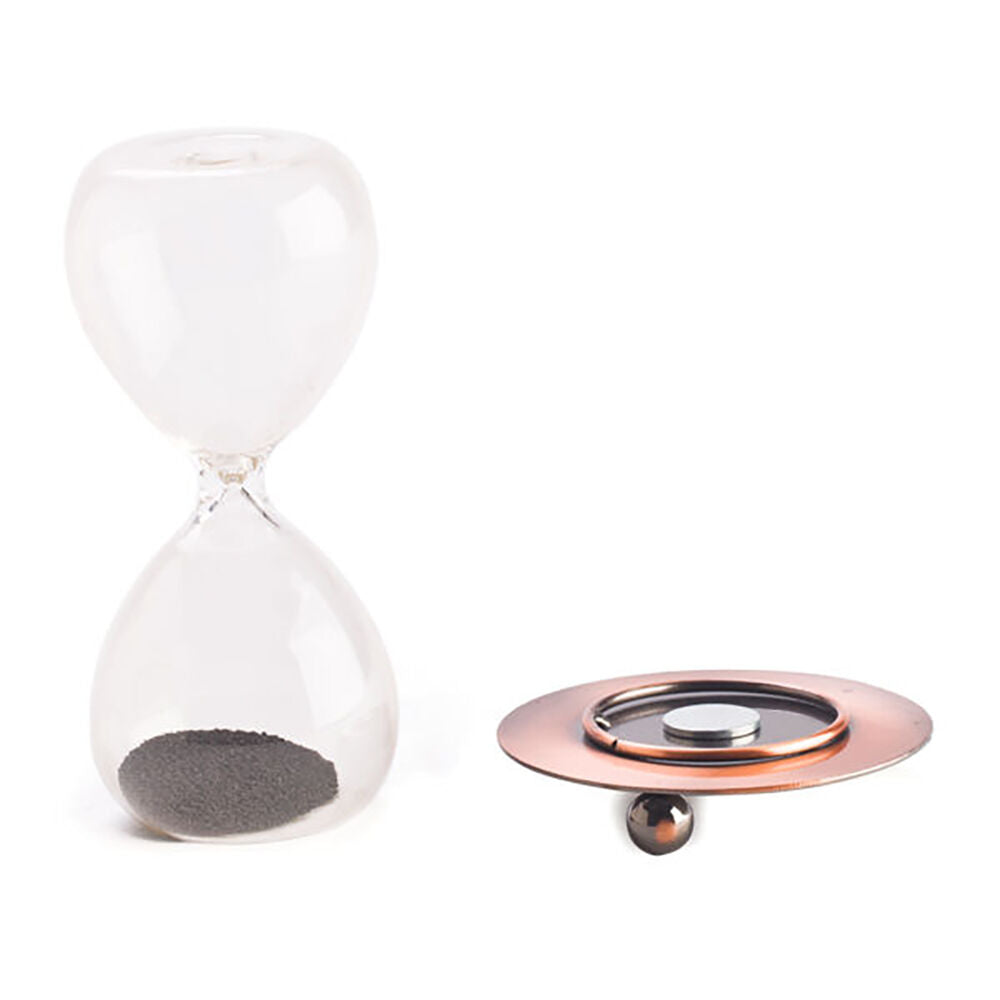 Mdi Magnetic Sand Timer Motion Display Desk Sensory Toy Decoration 5x12.5cm — image 2