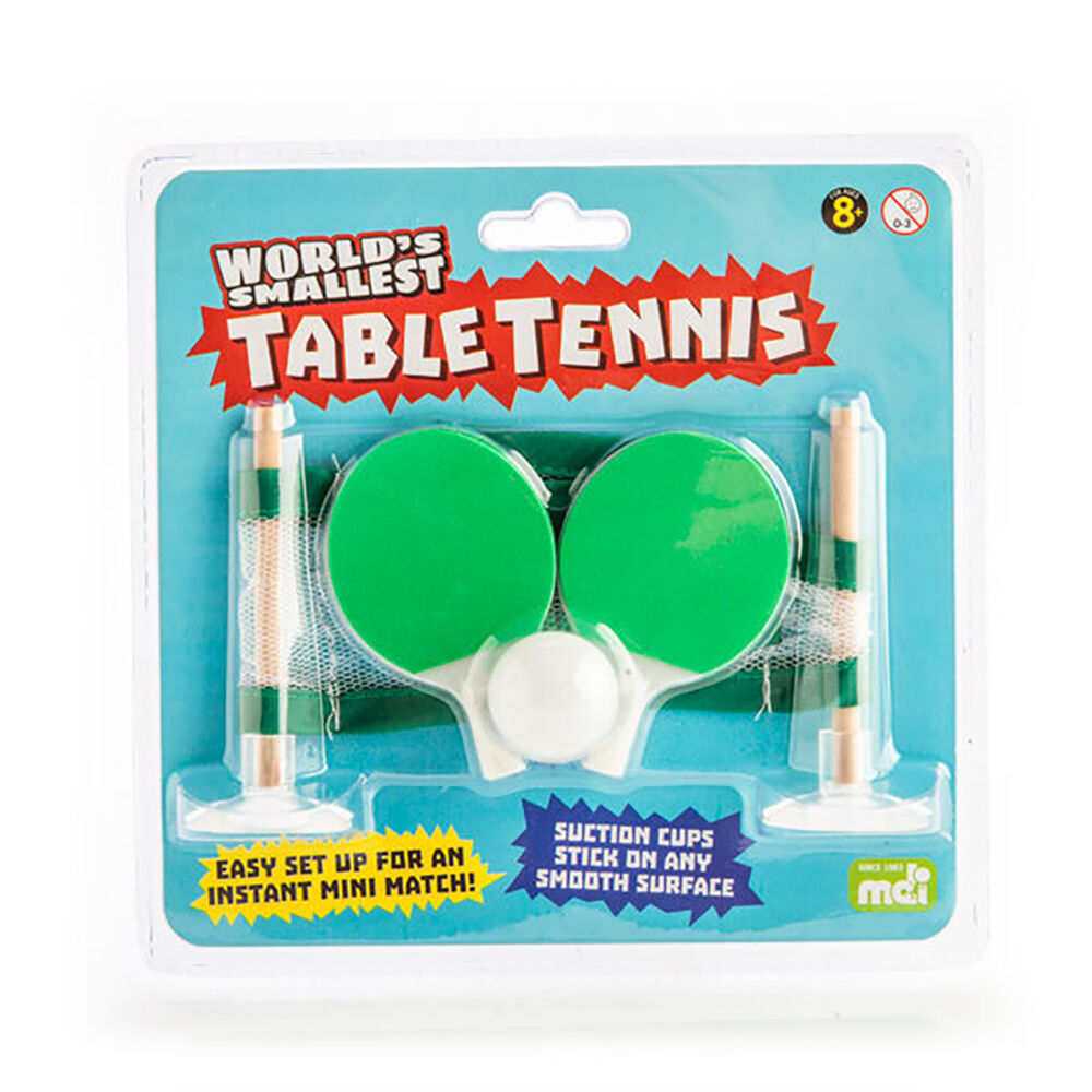 Worlds Smallest Table Tennis Board Game Miniature Toy Set Kids 8y+ (2 Pack) — image 2
