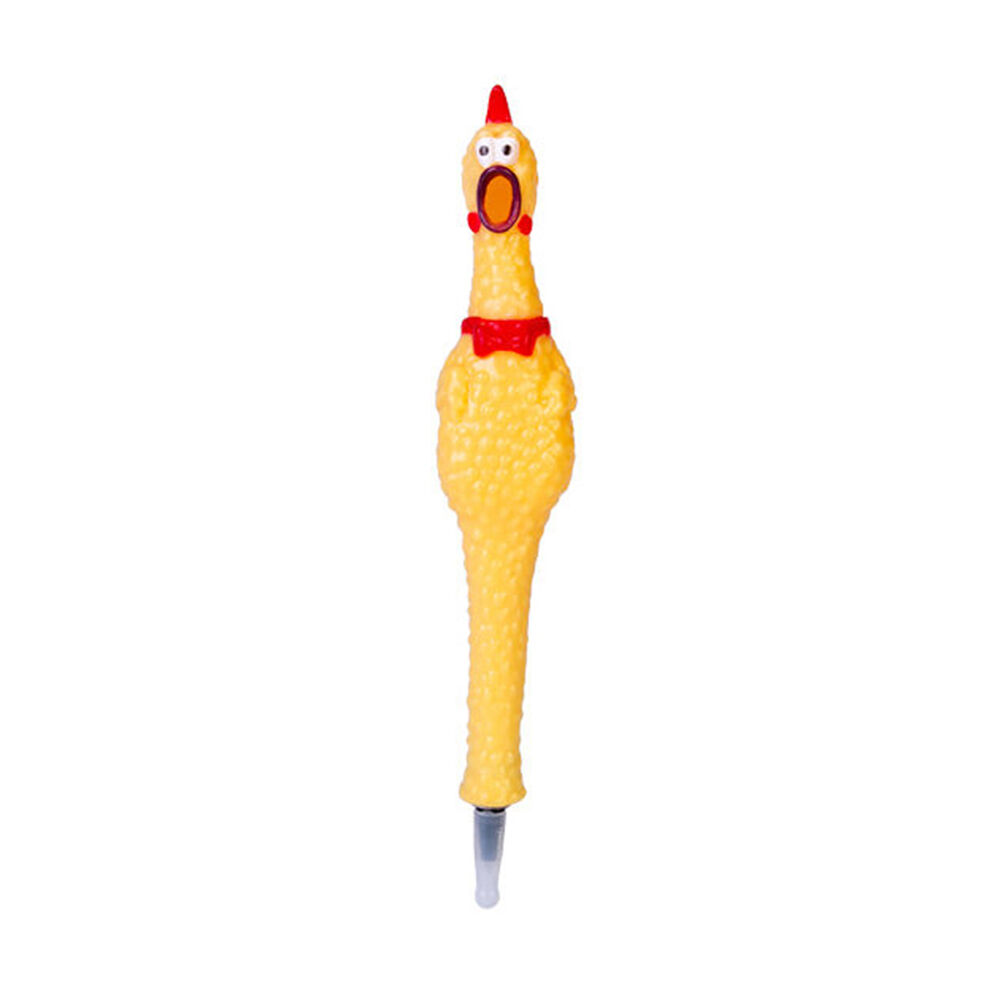 Mdi Furever Pets Screaming Chicken Kids Ballpoint Writing Pen 3x3.5x19cm (6 Pack) — image 2