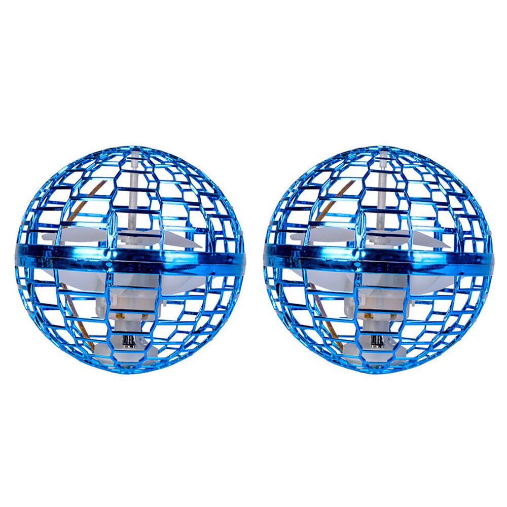 Mdi Flying Orb LED Hand-Controlled Hover Ball Toy Rechargeable 9.5cm 6y+ (2 Pack)