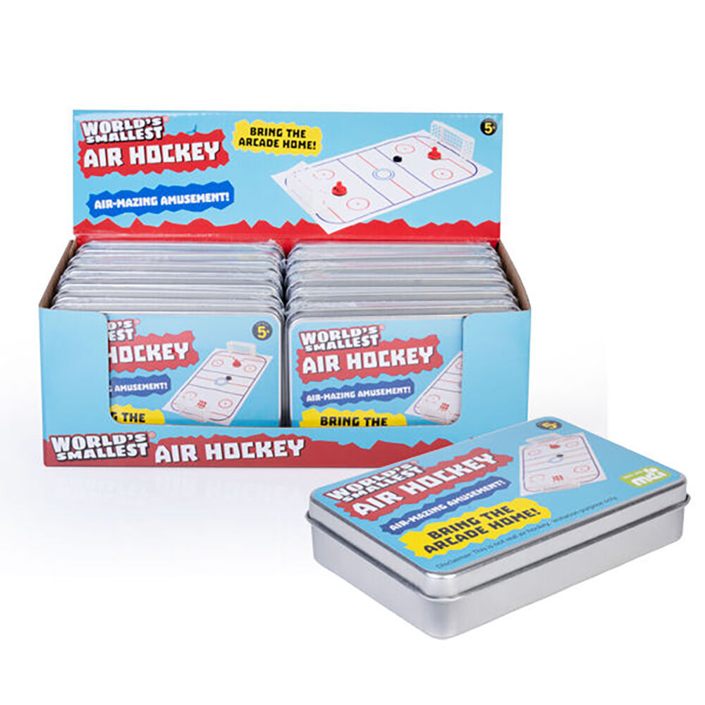 Worlds Smallest Air Hockey Board Game Miniature Toy Set Kids/Children 5y+ (3 Pack) — image 6