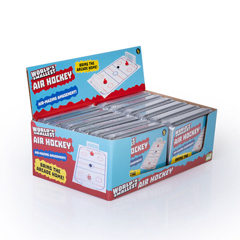 Worlds Smallest Air Hockey Board Game Miniature Toy Set Kids/Children 5y+ (3 Pack) — image 7