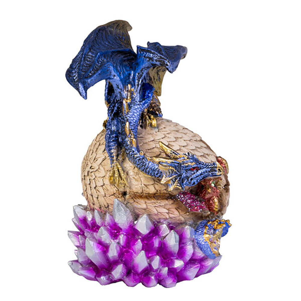 Mystical Worlds Egg Dragons Crystal Figurine/Statue Home Decor 14x17.5cm — image 2