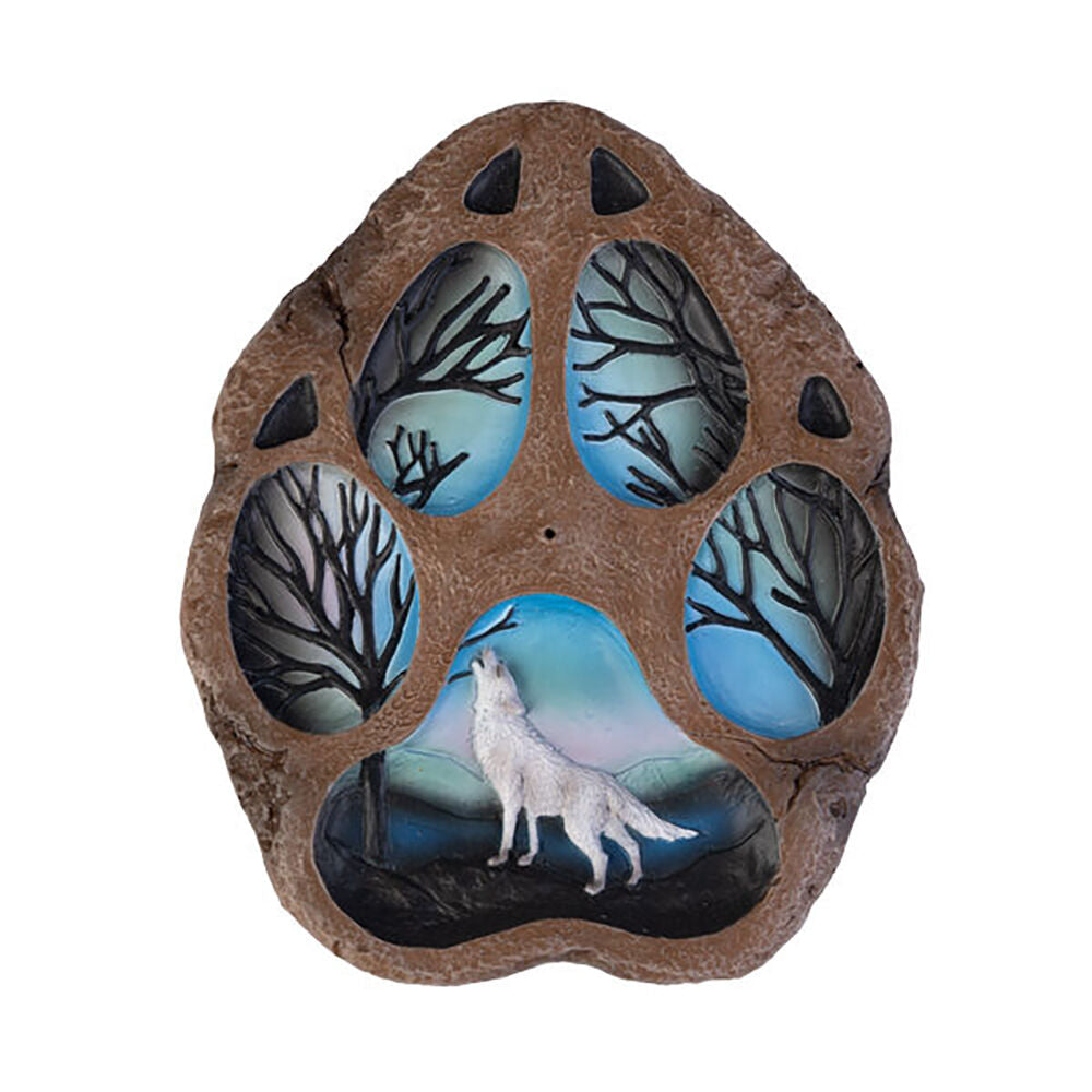 Mdi Wolf Print Stick Incense Burner Fragrance Stand Home Decor 130x155mm