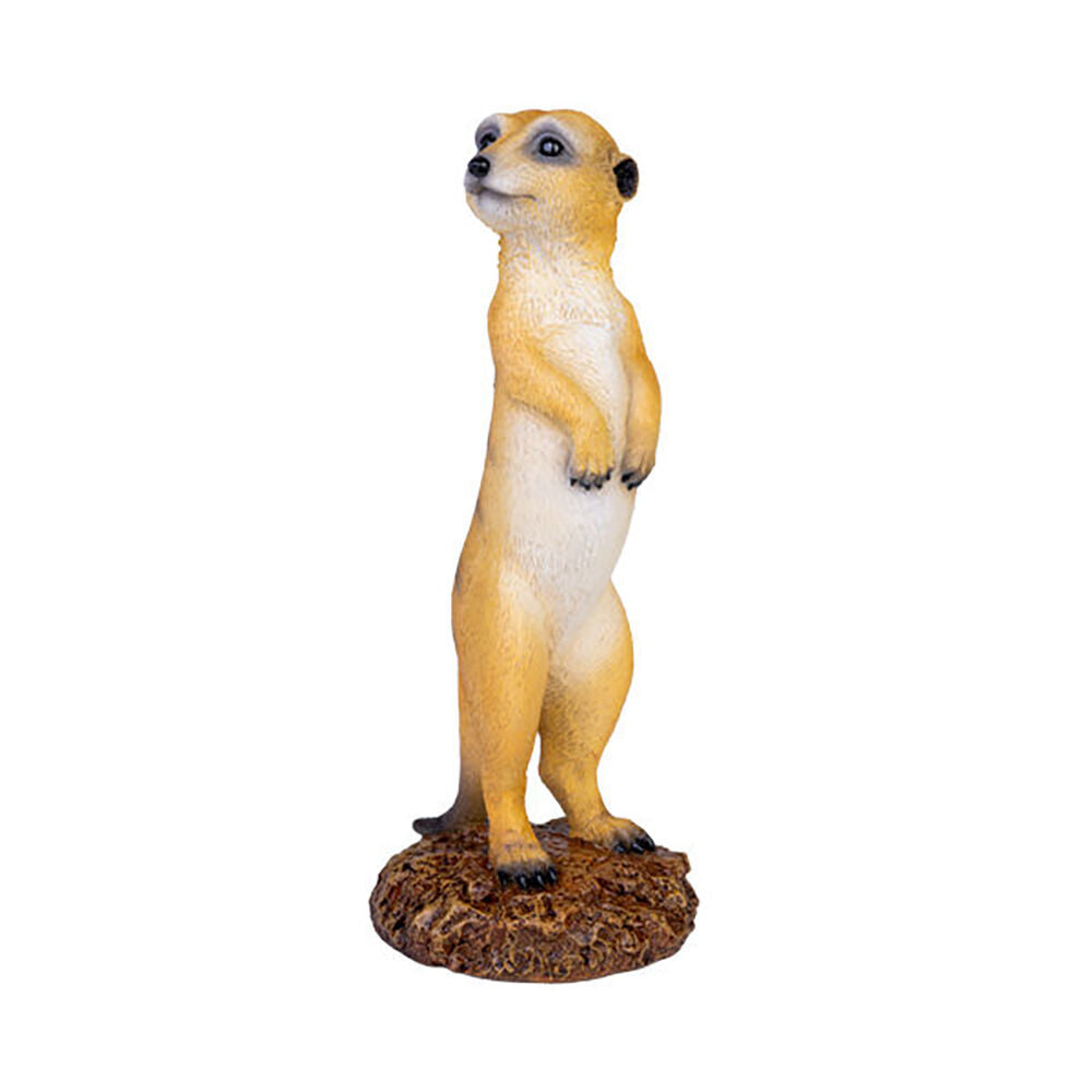 Meerkat Polyresin Figurine Statue Animal Home/Room Decor Accent 7.8x19cm (2 Pack) — image 2