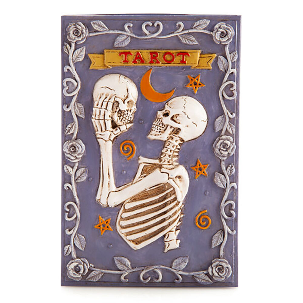 Mystical Worlds Jewellery Trinket Tarot Box Skeleton Storage Home Decor