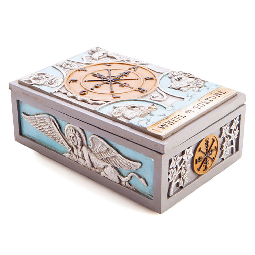 Mystical Worlds Tarot Box Wheel of Fortune Jewellery Trinket Home Decor (2 Pack) — image 3