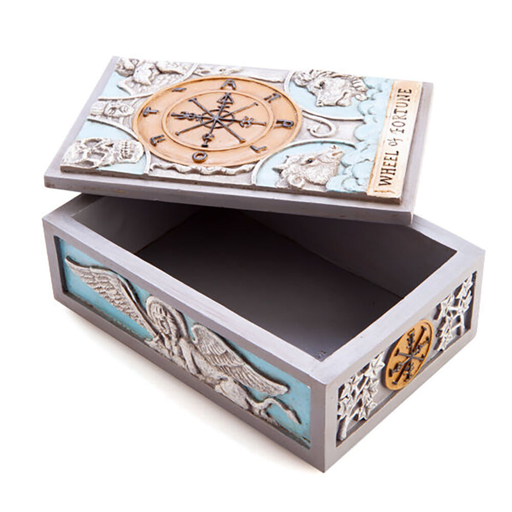 Mystical Worlds Tarot Box Wheel of Fortune Jewellery Trinket Home Decor (2 Pack) — image 4