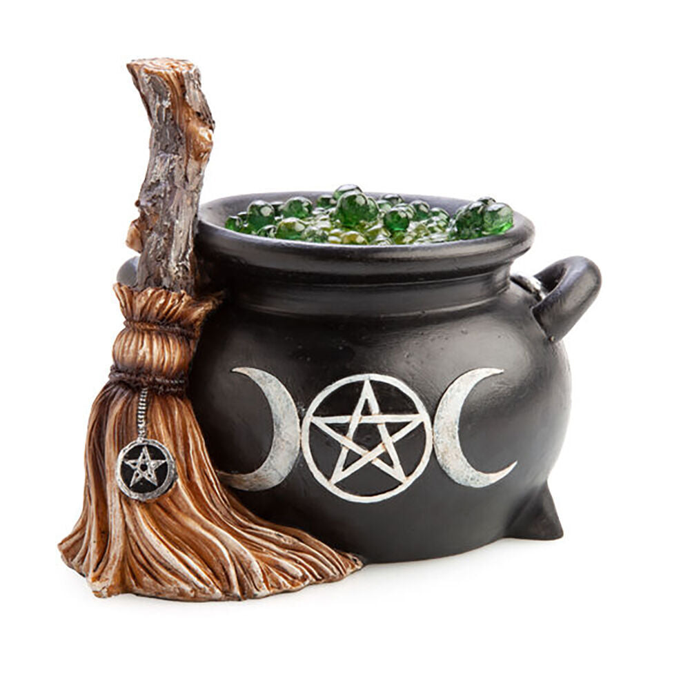 Mystical Worlds Witches Cauldron LED Light Night Lamp Halloween Home Decor (3 Pack) — image 2