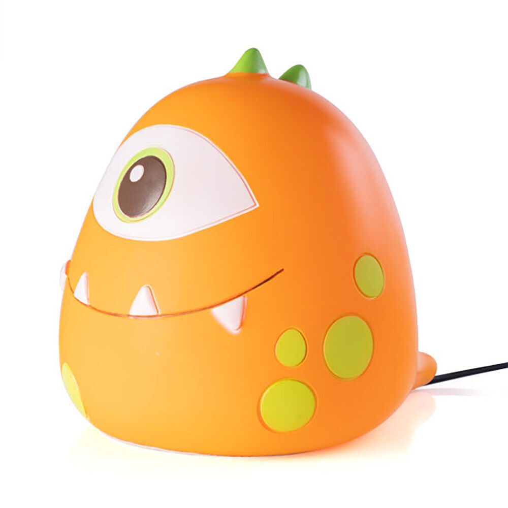 Monsterlings Smooshos Pal Table Lamp Kids Bedroom Decor Orange Monster Borg (2 Pack) — image 4