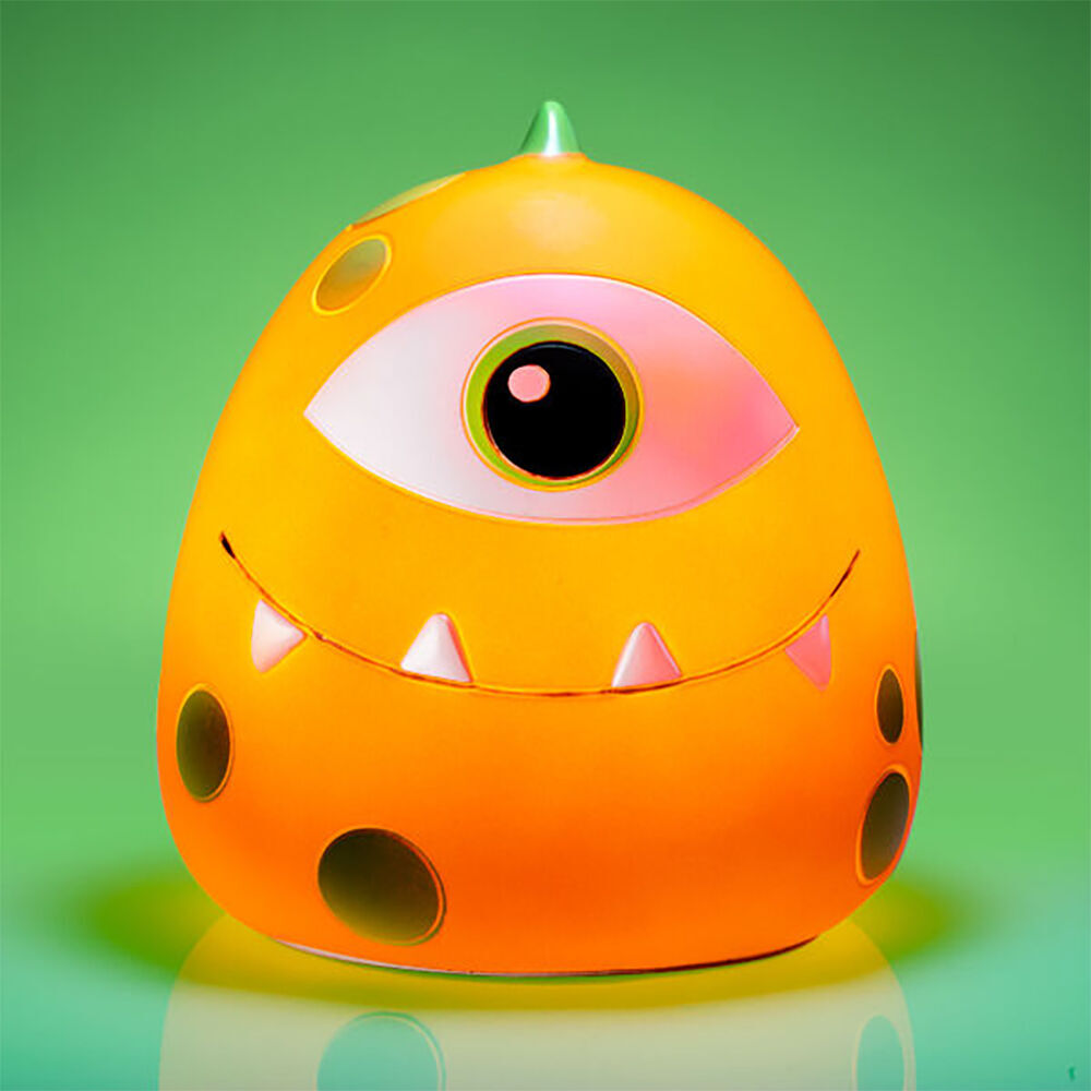 Monsterlings Smooshos Pal Table Lamp Kids Bedroom Decor Orange Monster Borg (2 Pack) — image 3