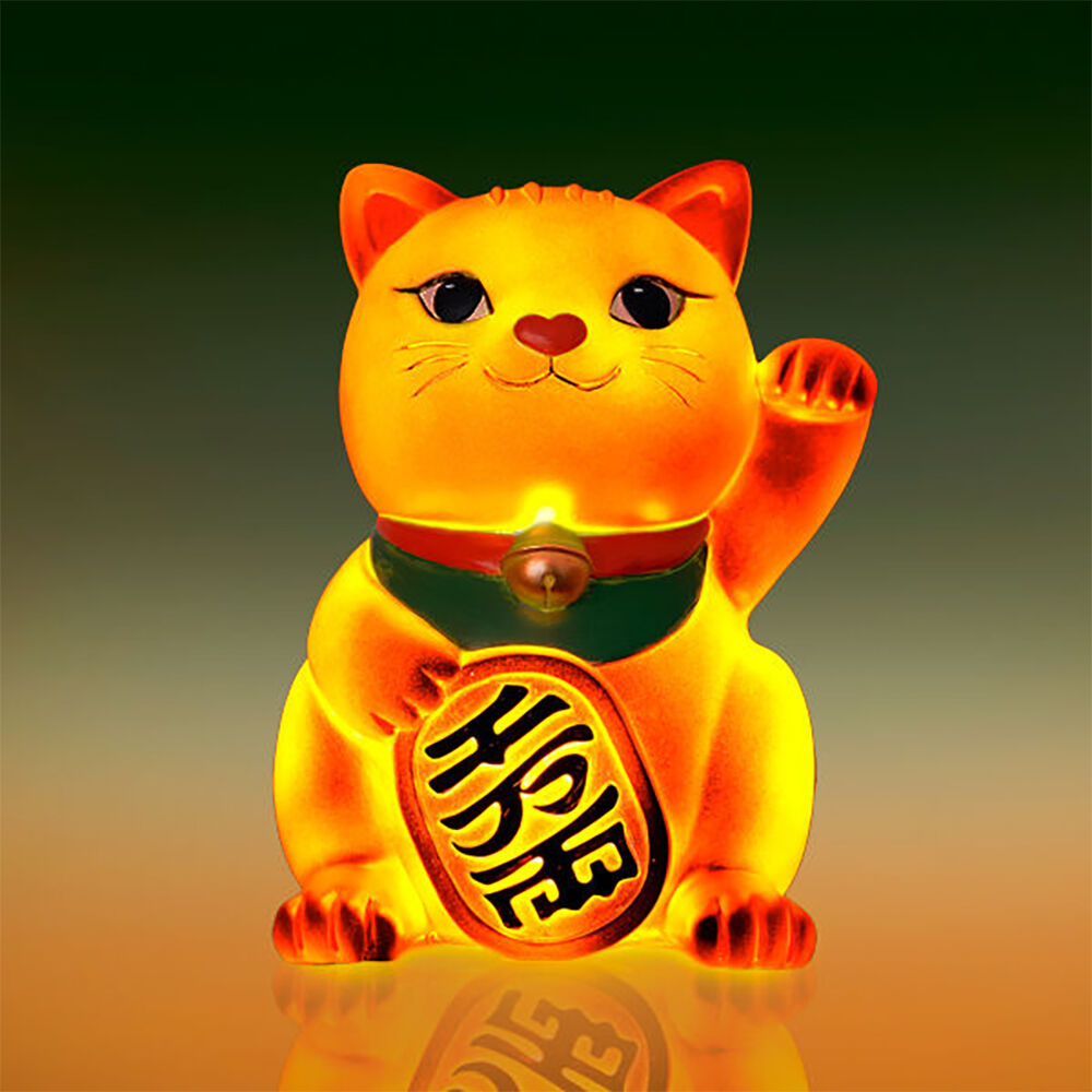 Lucky Cat MDI Table Lamp Night Light Bedroom Decor Kids/Children Lucky Kitty — image 2