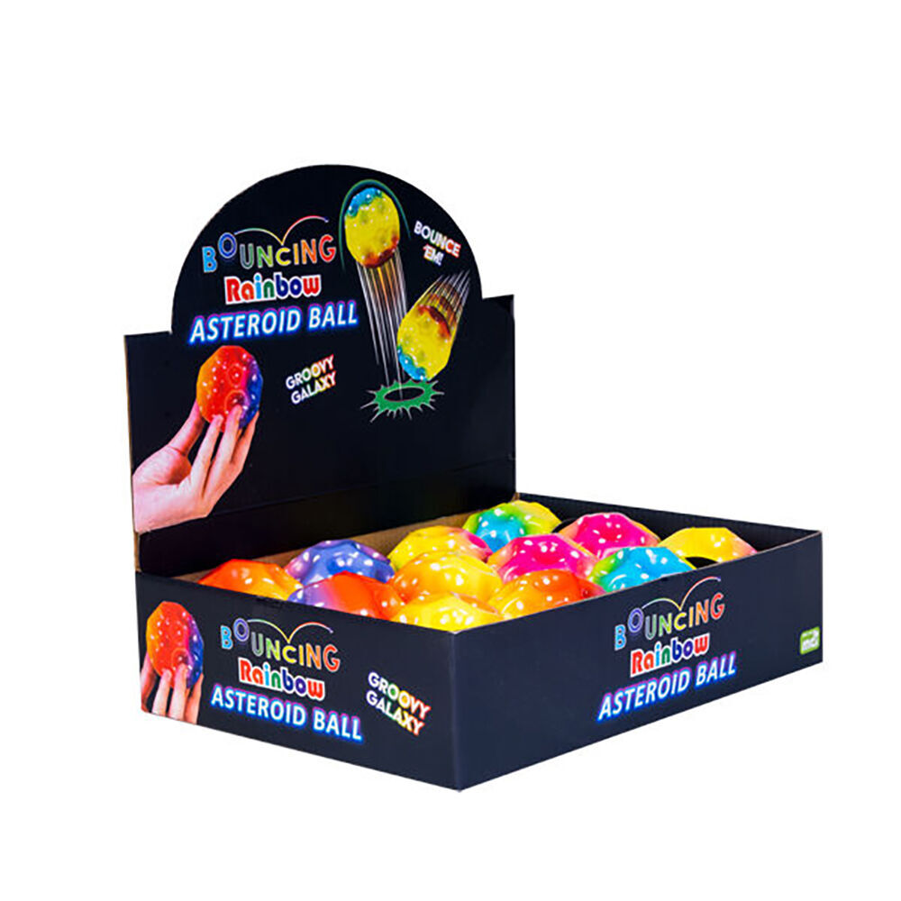 Mdi Bouncing Asteroid Ball Kids/Children Handball Play Toy Rainbow Assorted (6 Pack) — image 6