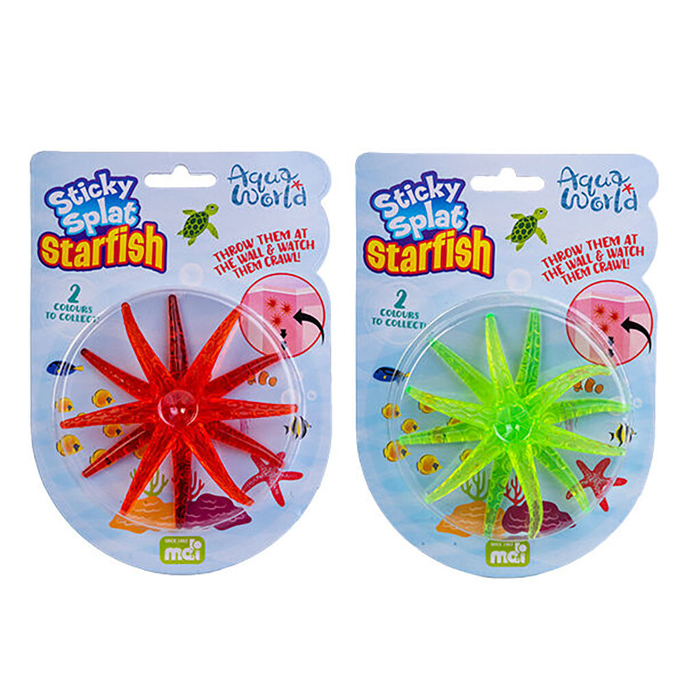 Mdi Sensory Fidget Sticky Splat Starfish Squeeze Toy Kids/Children Assorted — image 2