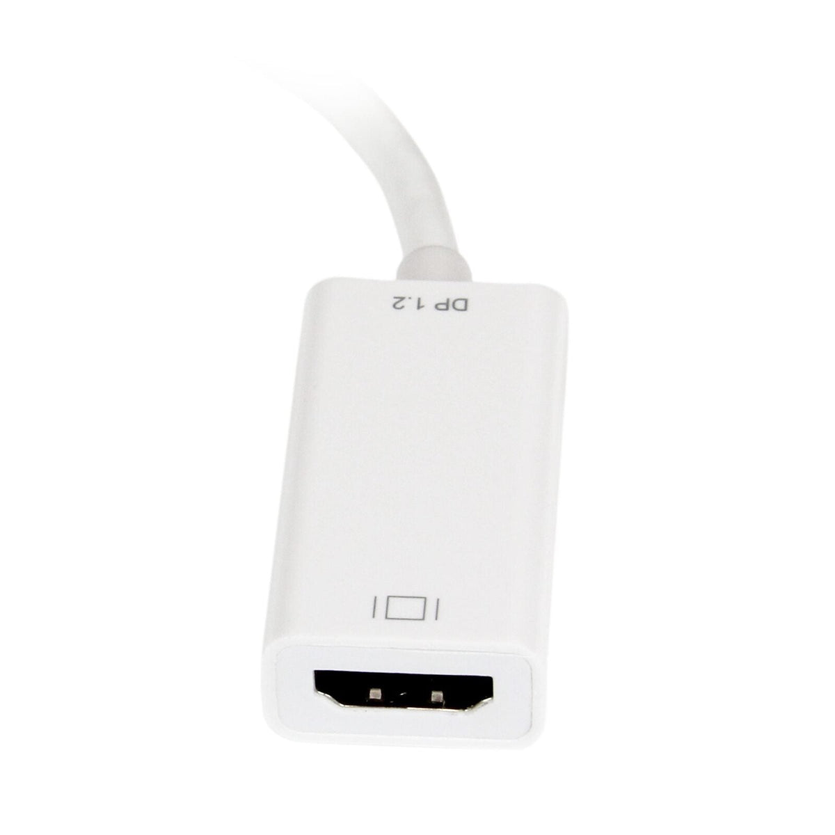 Star Tech Mini DisplayPort To HDMI Adapter 4K/60Hz 1080p WHT MacBook Pro/Air — image 3
