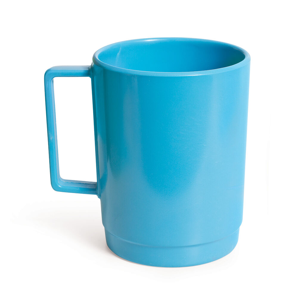Campfire Melamine Stackable Mug Cup Camping/Picnic Tableware 400ml Blue