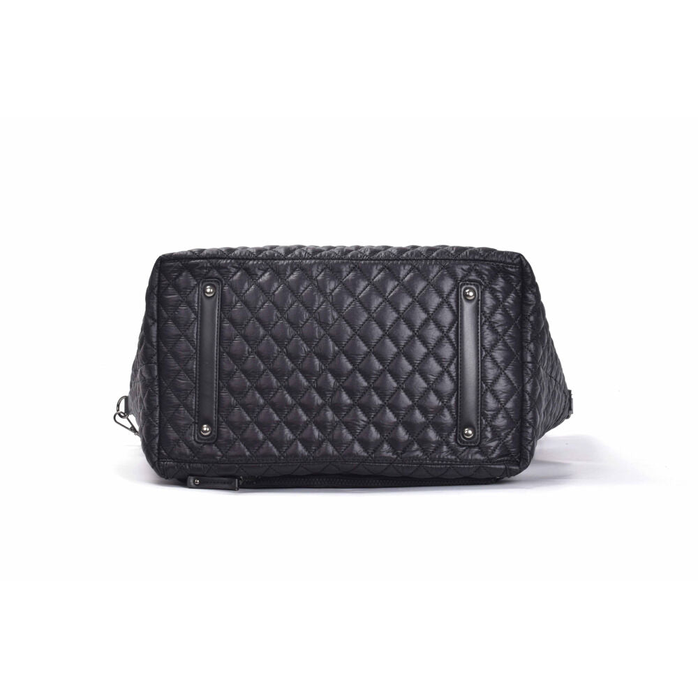 Tosca Metro Large Travel Tote Bag with Detachable Shoulder Strap Black — image 4