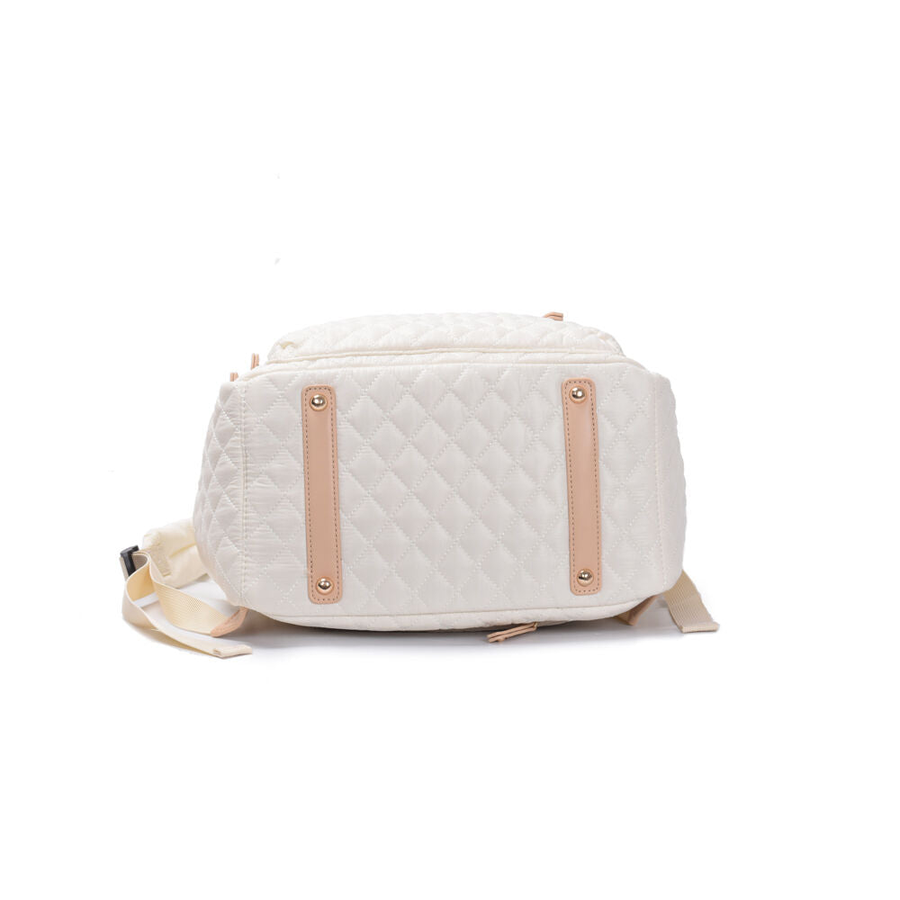 Tosca Metro Quilted Oxford Lightweight Travel 15" Laptop Backpack Mushroom — image 4