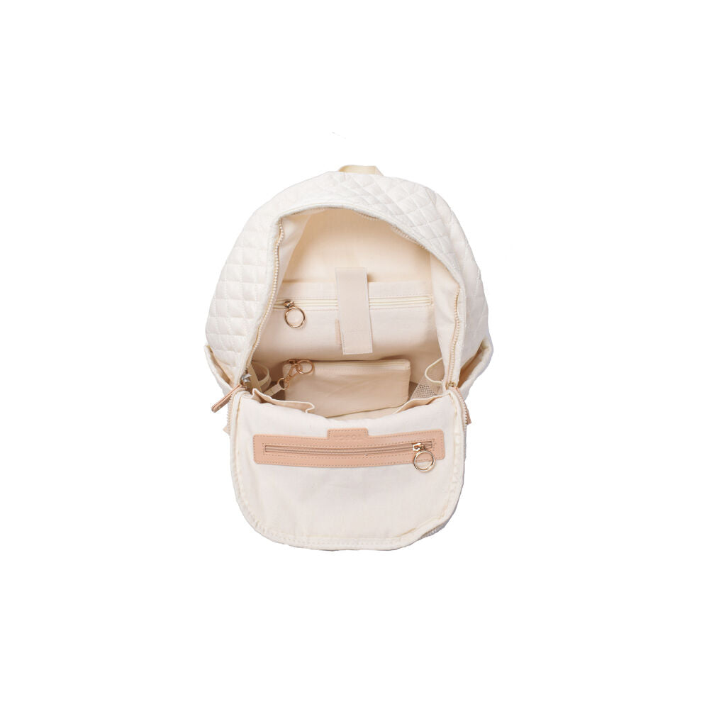 Tosca Metro Quilted Oxford Lightweight Travel 15" Laptop Backpack Mushroom — image 6